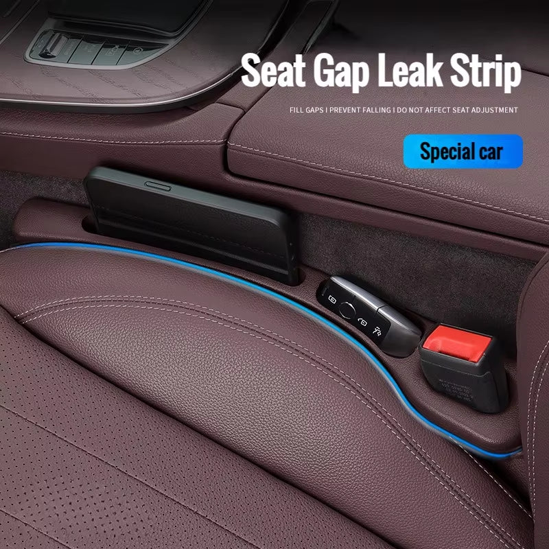 1 Pair Universal Car Seat Gap Plug Strip Side Seam Car Gap Filler Leak Proof Seat Gap Storage Organizer Interior Decoration