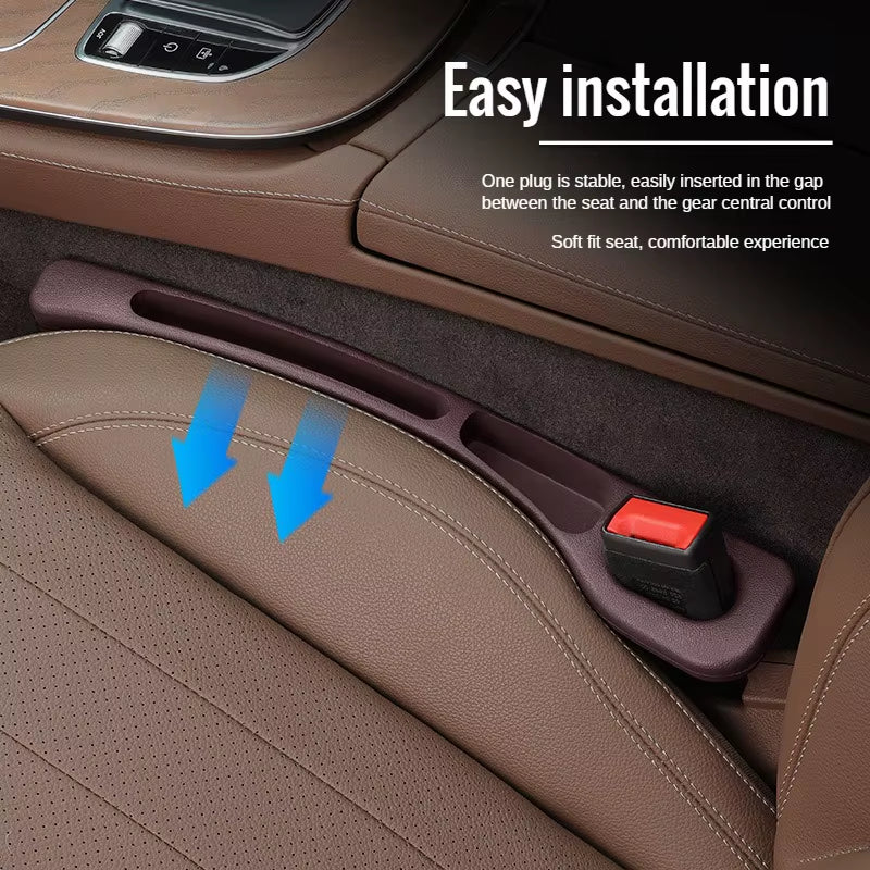 1 Pair Universal Car Seat Gap Plug Strip Side Seam Car Gap Filler Leak Proof Seat Gap Storage Organizer Interior Decoration
