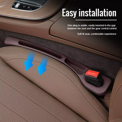 1 Pair Universal Car Seat Gap Plug Strip Side Seam Car Gap Filler Leak Proof Seat Gap Storage Organizer Interior Decoration